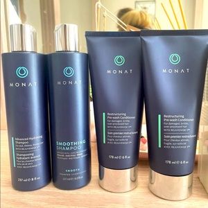 Monat - shampoo and conditioner set plus gift (promotes hair growth/health)